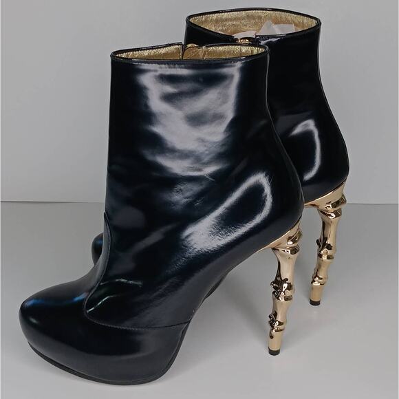 Dsquared Ankle Bootie Women's Size 39 5" Heel - Picture 2 of 16